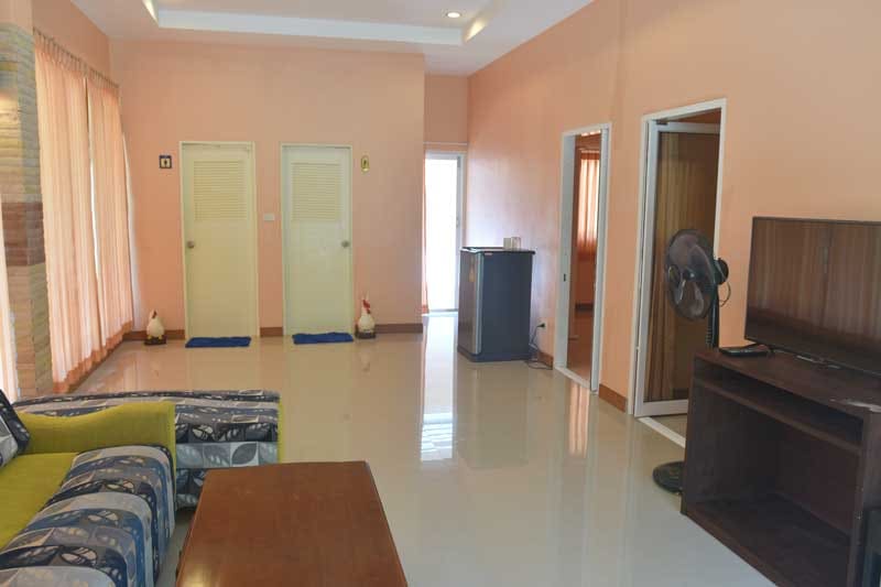 Family bungalow living area